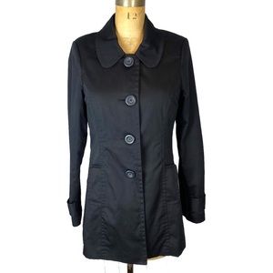 3/$30 Urban Behaviour Black Casual Button Front Coat Size M
